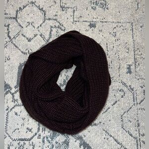 Dark Knit Infinity Scarf